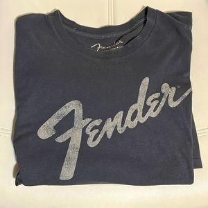 Fender Short Sleeve T-Shirt 100% Cotton Men’s Large